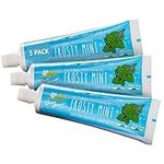 Green Beaver All Natural Organic Toothpaste, Vegan, Fluoride Free Toothpaste & Gluten Free, Frosty Mint Flavor, 75ml, 3 pack