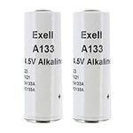 2pc Exell Alkaline Battery A133 Rep