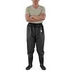 Luminexia Waist Wading Pants,Fishing Waist Waders for Men and Women,Breathable Fishing Waders with Boots,for Fly Fishing,Duck Hunting,Kayaking