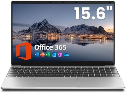 jumper 15.6 inch Laptop with Office 365, 4GB RAM 128GB Storage, 1080 HD Display Laptops, 5205U Processor, USB3.0, 38Wh Battery, Portable Laptops for Business, School, and Work, Keyboard Film UK.