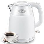 Electric Kettle, 1.5L Rapid-boil Water Boiler, Stainless Steel 304 Inside, 1500W Tea Kettle with Auto Shut Off & Boil Dry Protection, Electric Water Kettle Great for Tea and Coffee