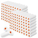 160 Pcs 4 Inch Foam Mini Paint Roller Covers Small Refill Paint Roller Covers High Density Foam Paint Roller Bulk for Painting Walls Cupboards Doors Finishes Flat Surfaces