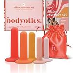 Bodyotics Silicone Pelvic Floor Muscle Trainer Set of 5 - Dilators for Women - Release Limits with Bodyotics