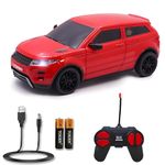 TOIGEN® Remote Contorl Car | Rechargeable Racing RC Cars for Kids High Speed Mini 1:24 Scale | High Performance Rc Car with Led Lights for Kids Super Sports Car for Kids Speed Rc Car Toy (RED)