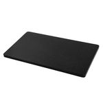 Adolif Natural Black Granite Marble Pastry and Cutting Board, 12x20x0.6 Inch, Heavy for Dough Chocolate, Pack of 1