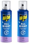 All Out All Night Mosquito Repellent Spray, 30ml | 1 Spray in Each Top Corner of the Room for 12 Hours Mosquito Protection | Lasts 60 Nights (Pack of 2)