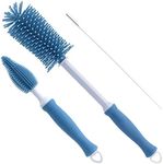 Silicone Bottle Cleaning Brush, 12"