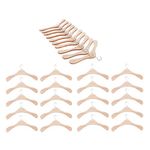 30 Pieces Wooden Dolls Clothes Hangers /3 Doll House