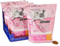 Purina ONE Dry Kitten Food Rich in Chicken 750g (Case of 4)