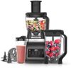 Ninja 3-in-1 Food Processor & Blender with 5 Automatic Programs: Blend, Max Blend, Chop, Mix, Puree, 1.8L Bowl, 2.1L Jug, 700ml Cup, 1200W, Dishwasher Safe Parts, Auto-iQ, Black BN800UK