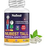 NuBest 5+ - Height Booster, Height Increase for Children (5+) and Teens - 60 Caps (Pack 1)