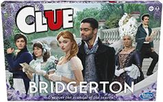 Hasbro Gaming Clue: Bridgerton Edition Board Game for Ages 17+, Game for Bridgerton Fans for 3-6 Players, Inspired by Shondaland's Original Series on Netflix, Multicolored