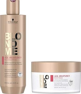 Schwarzkopf Professional - Duo Pack Shampoo e Maschera All Blondes per tutti i tipi di capelli biondi