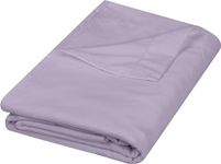 Utopia Bedding Flat Sheet - Soft Brushed Microfiber Fabric - Shrinkage & Fade Resistant Top Sheet - Easy Care - 1 Flat Sheet Only (Queen, Lavender)