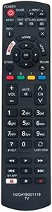 N2QAYB001119 Replace Remote Control fit for Panasonic TV TH-43EX600A TH-43EX600Z TH-49EX600A TH-49EX600Z TH-49EX640Z TH-55EX600A TH-55EX600Z TH-55EX640Z TH-58EX780A TH-65EX600A TH-65EX600Z TH-65EX640Z