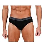 Icebreaker Men's Anatomica Briefs, Black/Monsoon, Large