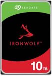 Seagate IronWolf 10TB NAS Internal Hard Drive HDD – 3.5 Inch SATA 6Gb/s 7200 RPM 256MB Cache RAID Network Attached Storage Home Servers - (ST10000VN0008)