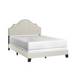 Hillsdale, Cynthia Upholstered Full Bed, Cream