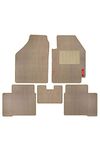 Elegant Carpet Cord Beige Non-Woven Custom Fit Car Mat Compatible With Toyota Glanza