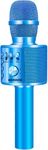 BONAOK Wireless Bluetooth Karaoke Microphone,3-in-1 Portable Handheld Karaoke Mic Speaker Machine Home Party Birthday for All Smartphones PC(Q37 Blue)