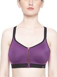 Triumph International Women's Polyamide Wire Free Casual Sports Bra (118I048 V9_Multicolour_32B)