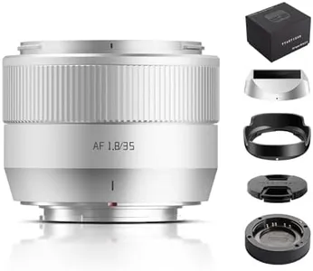 TTArtisan 35mm F1.8 Mark II for X-Mount Silver AF Lens 35mm F/1.8 APS-C Portrait Lenses for Fuji X-A7 X-H1 X-T100 X-T20 X-T3 X-T30 X-T30II X-T4 XT-50 X-Pro3 X-E4 X-S10 X-M1 X-M5 (Silver)