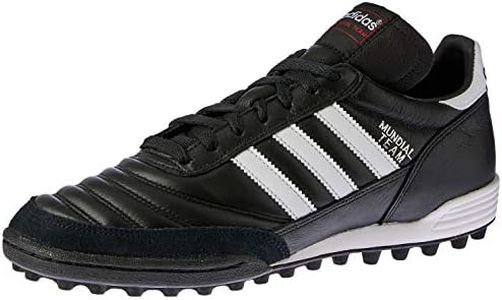 adidas Performance Men's MUNDIAL TEAM Athletic Shoe, black/white/red, 12 M US