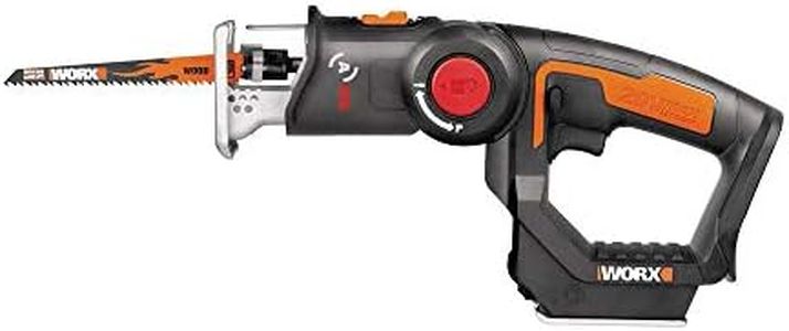 Worx WX550L.9 20V Power Share Axis Cordless Reciprocating & Jig Saw (Tool Only)
