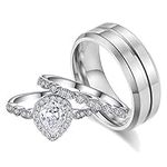 Ahloe Jewelry Teardrop Wedding Ring