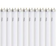 (Pack of 10) F17T8/735 24" 17-Watt Straight T8 Fluorescent Tube Light Bulb, 3...