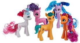 My Little Pony: A New Generation Movie Unicorn Party Celebration Exclusive Collection Pack Toy - 5 Pony Figures with 10 Accessories