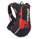 USWE MTB Hydro Hydration Pack with Hydration Bladder - Hydration Backpack for Cycling, Mountain Biking, E-MTB and Gravel Riding, Backpack with Water Bladder (8L, Red)