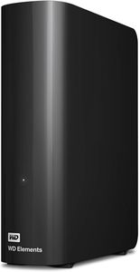 WD 8TB Elements External Hard Drive – USB 3.0 Desktop Storage, Black