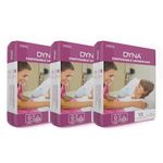 Dyna Disposable Underpad 3 Pack (30 Pieces) Size 60 X 90 c