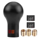 Gear Shift Knob,5 Speed Auto Manual Gear Shift Knob Shifter for Mitsubishi Lancer V3/EVO (Black)