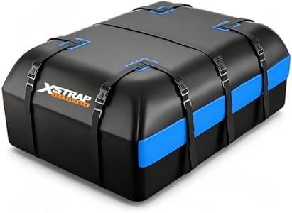 XSTRAP STANDARD 21 Cubic Feet Car Rooftop Luggage Carrier Bag, Blue