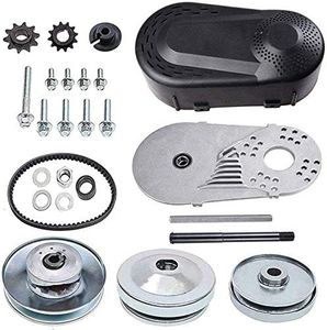 212cc Torque Converter 6.5 HP 3/4" Go Kart Mini Bike Comet Clutch 10T 40/41 and 12T 35 Chain Predator Driver Pulley Replacement Set - 30 Series