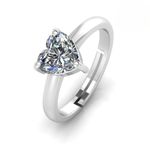 Miss Highness 925 Pure Silver Adjustable Women Rings | Rings for Women and Girls | Gift for Ladies | With Certificate of Authenticity and 925 Stamp (Women-Rings-P01) (Design-01)