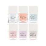 Nails.INC Sweetest Pastels 6-Piece Nail Polish Set (Worth Value £48)