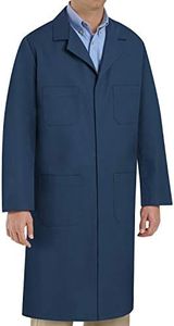 Red Kap Men's Shop Coat, Navy, 48