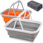 AUTODECO 2 Pack Collapsible Sink wi