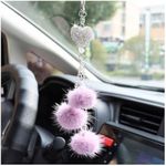 Ziciner Bling Diamond Heart Car Int