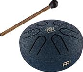 Meinl Sonic Energy Pocket Steel Tongue Drum 6 Notes 3" with Mallet — Sound Healing Instrument for Musical Education, Meditation, ASMR, Yoga