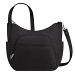 Travelon Anti-Theft Cross-Body Bucket Bag, Black, One Size