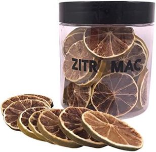 90gr Lima Deshidratada para Coctel, Fruta Deshidratada sin Azúcar para Coctel, Decoración, Repostería, Navidad, Bebidas - Rodajas de Lima Seca 100% Natural sin Aditivos.