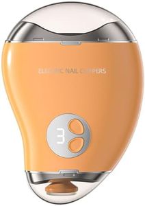 Upgraded 3 in-1 Electric Nail Clippers, Double-Head Trimming Nail Sharpener, 3-Speed Safe Mango Shape Adults Electric Nails Trimmer, Toe Nails Trimming Cutter For Babies & Elderly