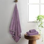 SPREAD SPAIN Microfiber Towels for Bath | Coral Large Bath Towel | Extra Soft Plush & High Absorbent |360 GSM | Bath Towel for Men and Women |70x146 cm (FSFRT)