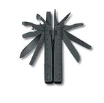 Victorinox Swiss Tool BS crimper 115mm with Nylon Pouch, Black, Swiss Made (3.0323.3CN)