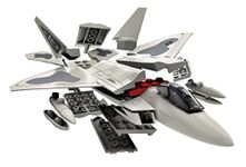 Airfix Rcs Toys Airfix Quick Buildf22 Raptor - J6005, Kid, White