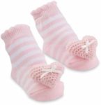 Mud Pie Baby Girls' Classic, Pink, 0-12 Months